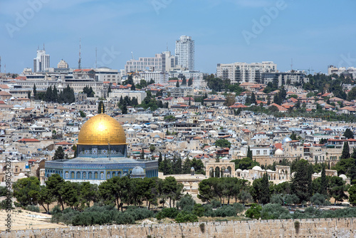 The Dome of the Rock, Temple Mount, al-Aqsa mosque, Jerusalem, Israel