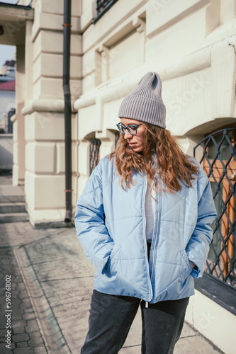 Portrait of a stylish woman...