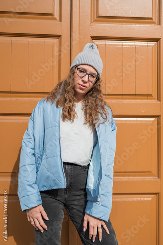 Portrait of a stylish woman...