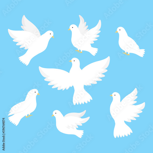 This is a set of dove