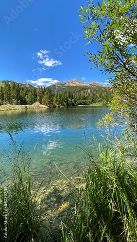 Sawmill Reservoir in the mountains in Breckenridge Colorado © Kurt