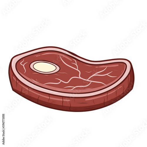 meat cartoon
