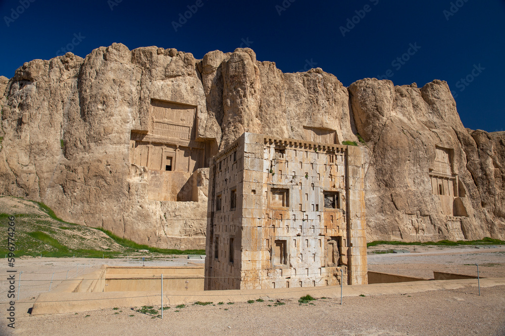 Cube of Zoroaster in Naqsh-e Rostam, Fars, iran