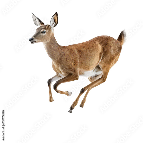 Photo deer isolated on white background