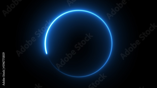 Blue circle Icon background, Shapes Elements