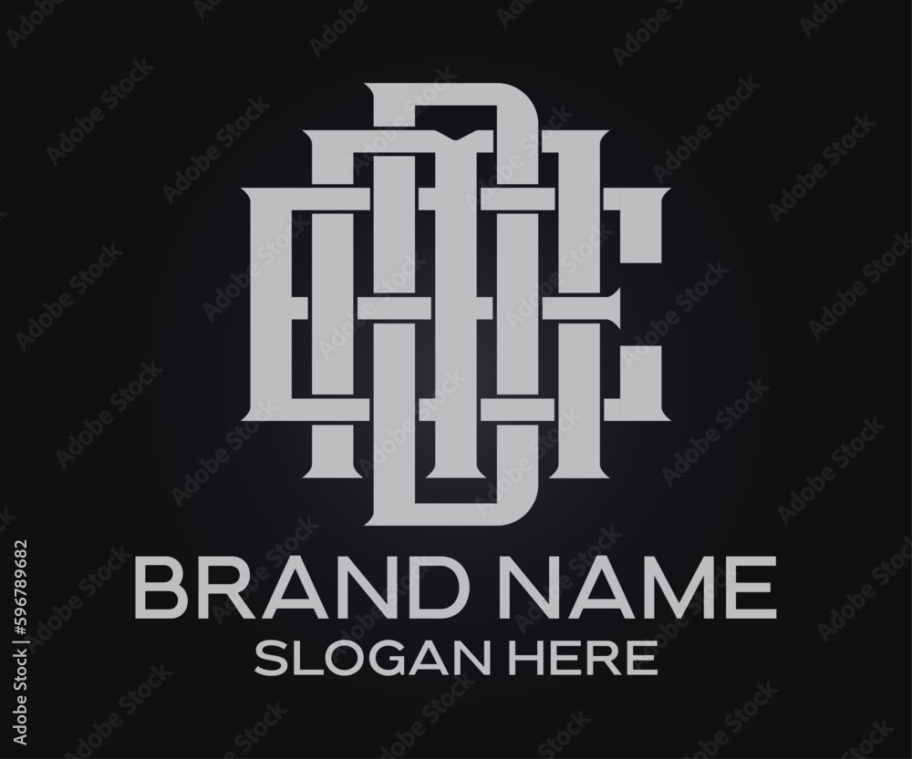 modern minimalist letter brand identity modern minimalist letter brand identity