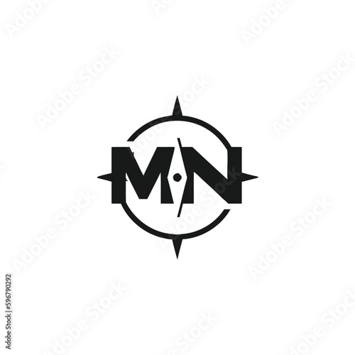 mn compass logo design