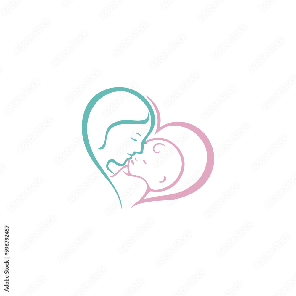 Baby healthcare logo design	