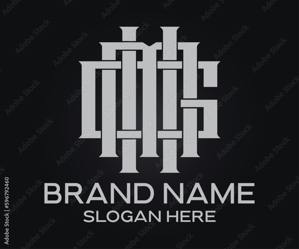 modern minimalist letter brand identity modern minimalist letter brand identity