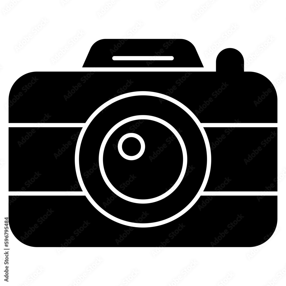 A unique design icon of camera A unique design icon of camera