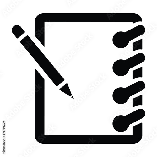 Grammar edit icon flat isolated vector
