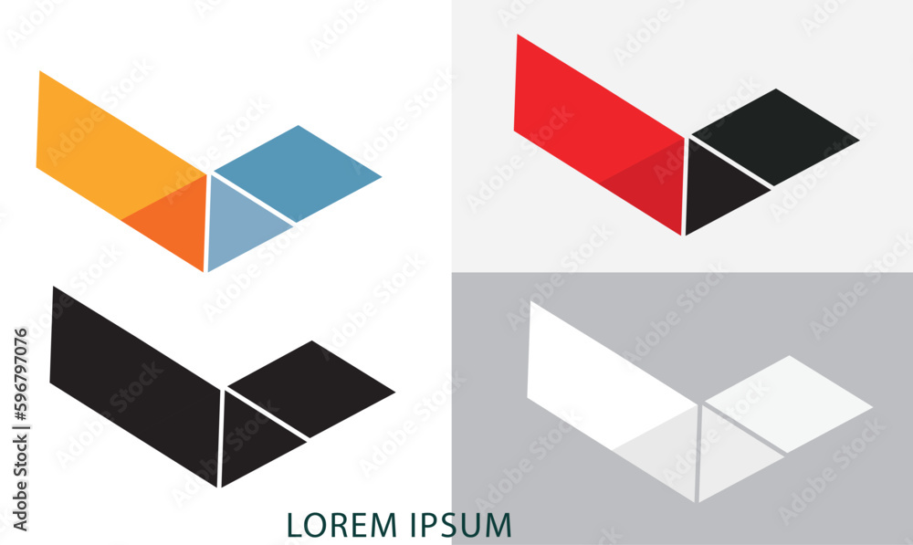 Multifaceted Branding: Multiple Logos in a Single Design on White Background Multifaceted Branding: Multiple Logos in a Single Design on White Background