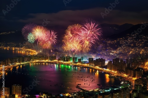 Fireworks Celebration for New Year's Eve © Exotic Escape