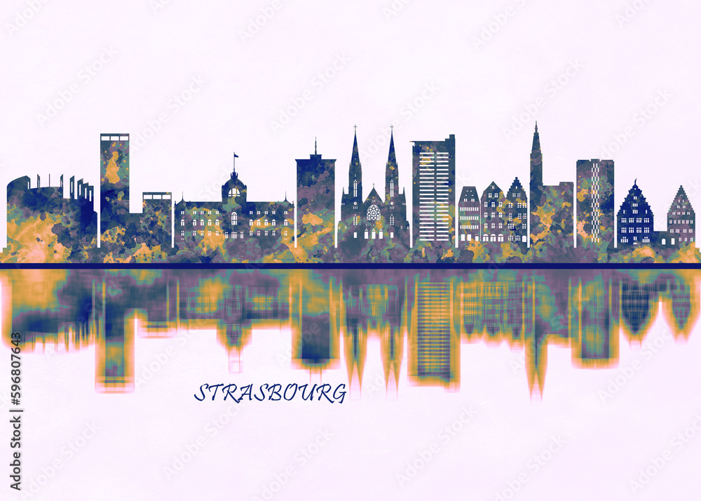 Strasbourg Skyline