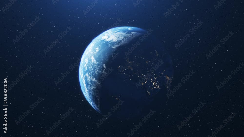 Beautiful planet earth and europe seen from space Beautiful planet earth and europe seen from space
