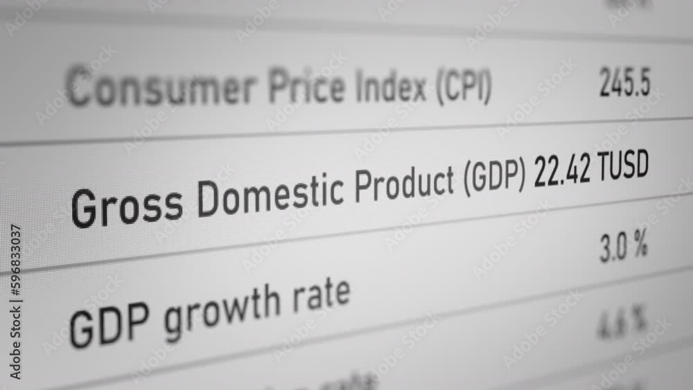 Animated Gross Domestic Product (GDP). Fictitious Data Created Exclusively for This Concept Footage
Animated Gross Domestic Product (GDP). Fictitious Data Created Exclusively for This Concept Footage