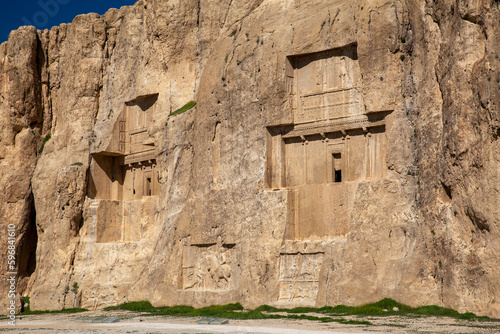 Darius Achaemenid Mausoleum in Naqsh-e Rostam, Iran