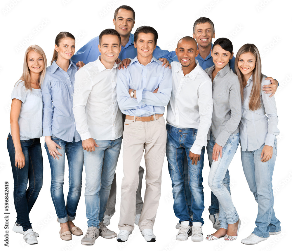Portrait of Smiling Business People Portrait of Smiling Business People