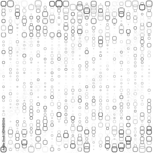 Squares halftone random pattern background. Vector illustration.