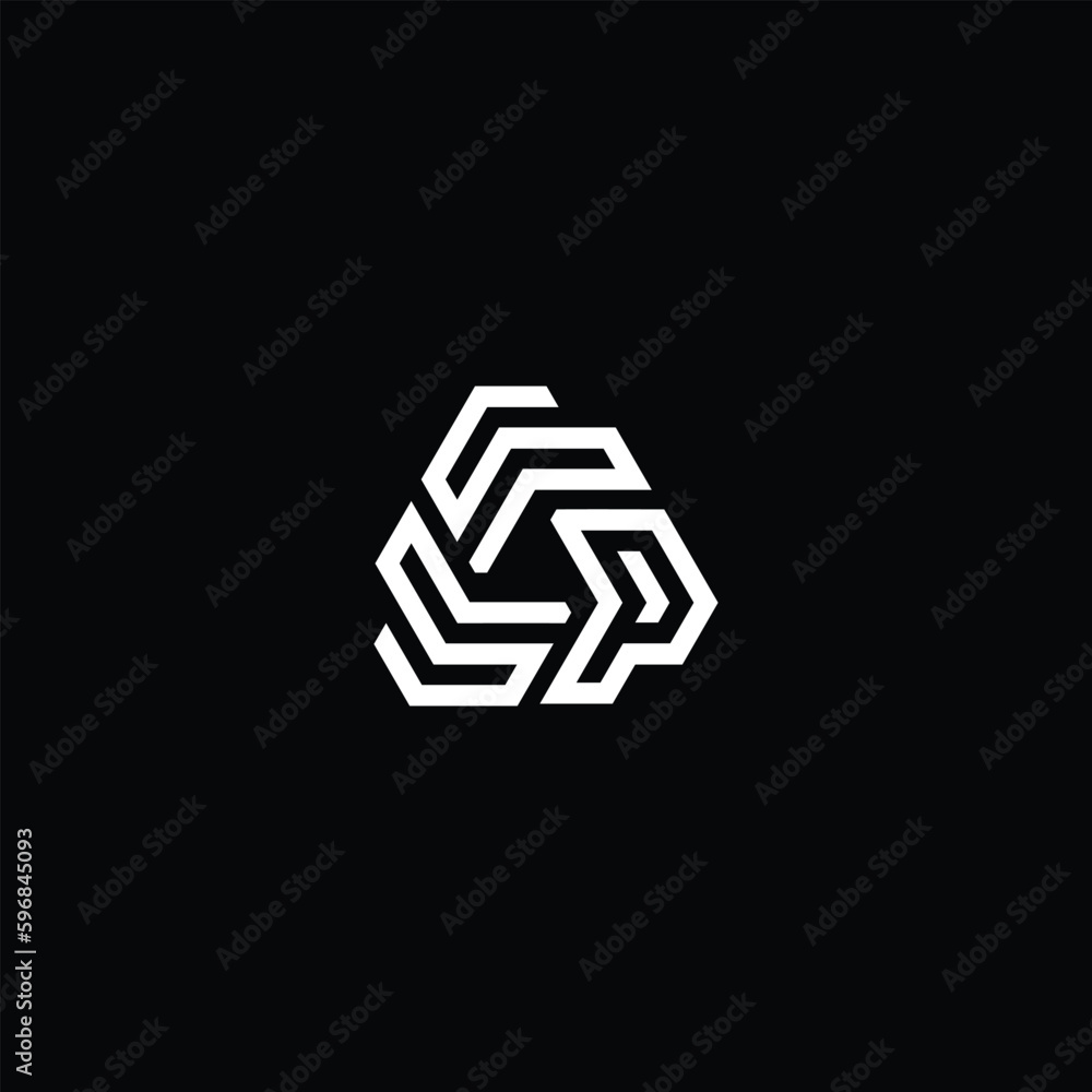 SPS initial logo with triangles concept for business company. black background. SPS initial logo with triangles concept for business company. black background.