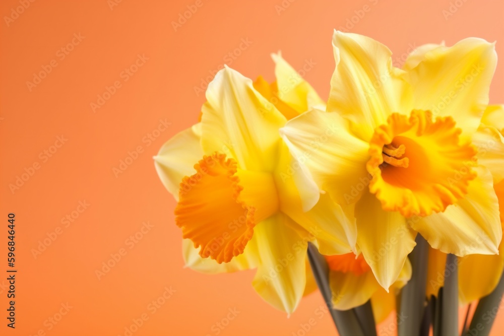 leaf floral background beautiful space nature copy spring flowers light blossom green. Generative AI. leaf floral background beautiful space nature copy spring flowers light blossom green. Generative AI.