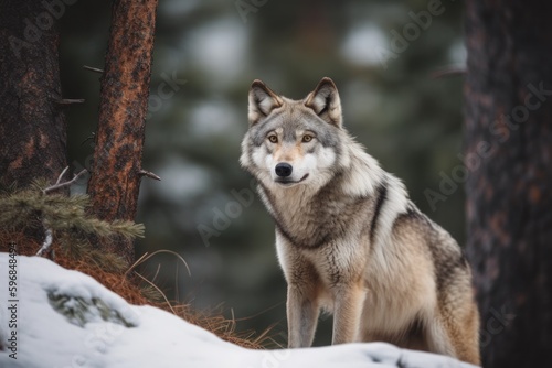 wolf close up © LumoSpectra
