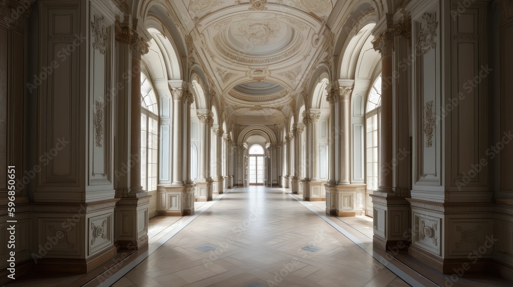 Capturing the Elegance of a High Ceiling Christian Church Interior through Generative AI Illustration Capturing the Elegance of a High Ceiling Christian Church Interior through Generative AI Illustration