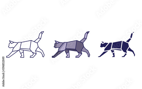 Cat vector icon