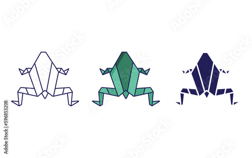 Frog vector icon