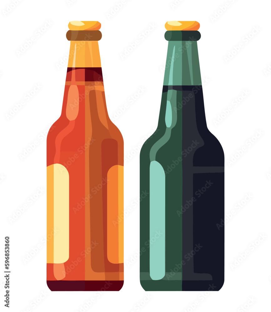 red and gray beers bottles red and gray beers bottles