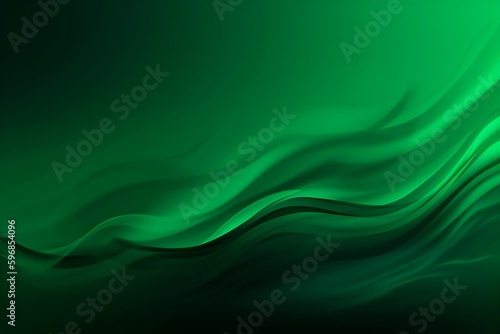 green background abstract image, in the style of gradient color blends, abstract minimalism. generative AI