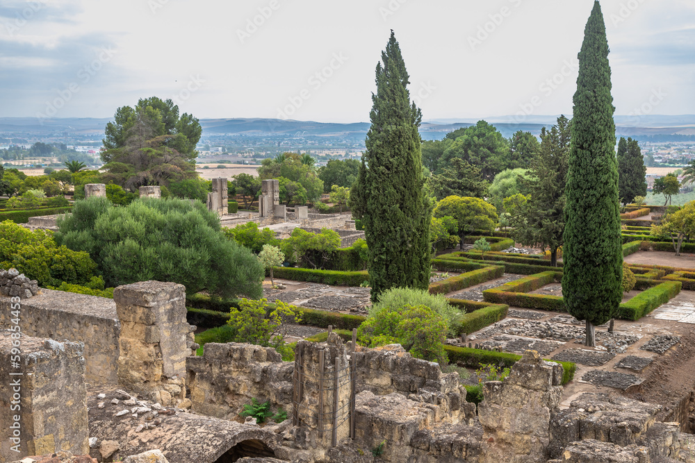 Exposure of the Medina Azahara, Muslim Ruins of the Palace, located near Cordoba, Spain. Exposure of the Medina Azahara, Muslim Ruins of the Palace, located near Cordoba, Spain.