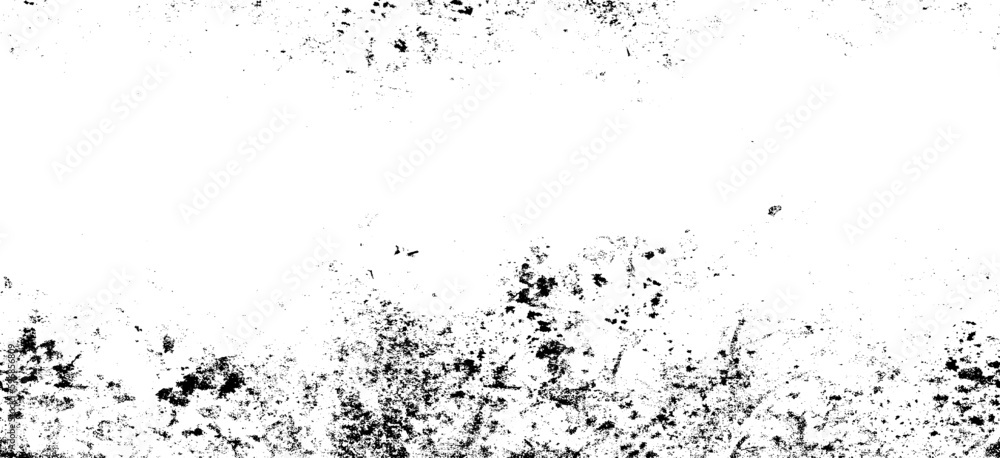 Scratched Grunge Urban Background Texture Vector. Dust Overlay Distress Grainy Grungy Effect. Distressed Backdrop Vector Illustration. Isolated Black on White Background. EPS 10.