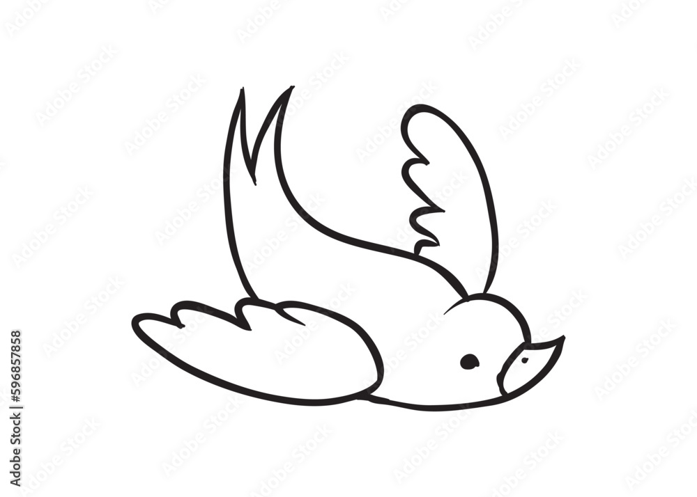 Fototapeta premium Birds Vector