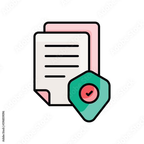 Approvement icon Stock illustration.