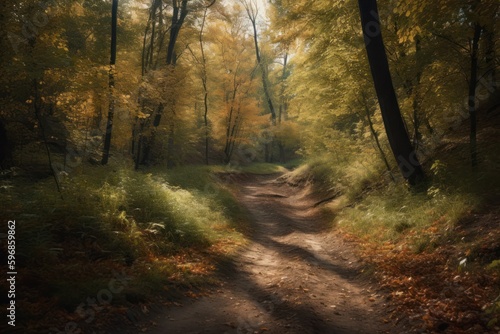 Herbsttag im Wald