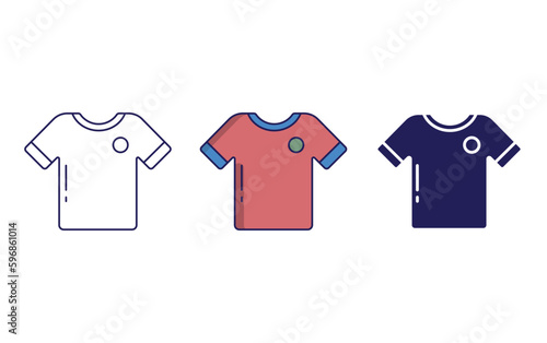 Outline Soccer vector icon