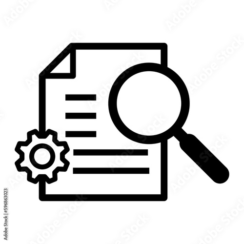 case study, management icon