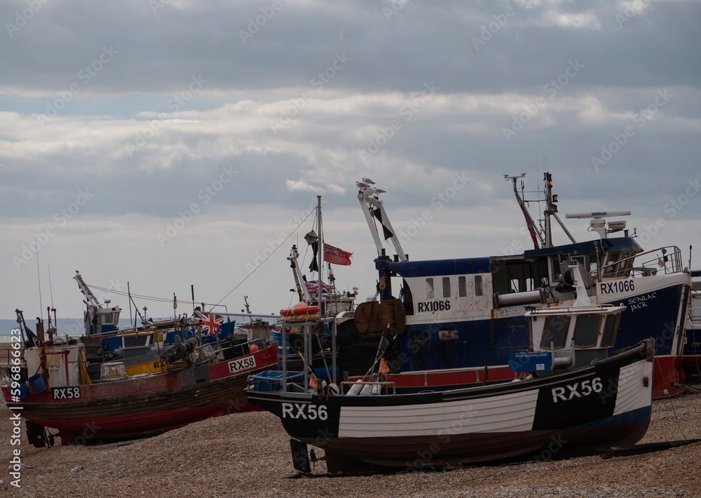 Fototapeta premium The Fleet at Rest