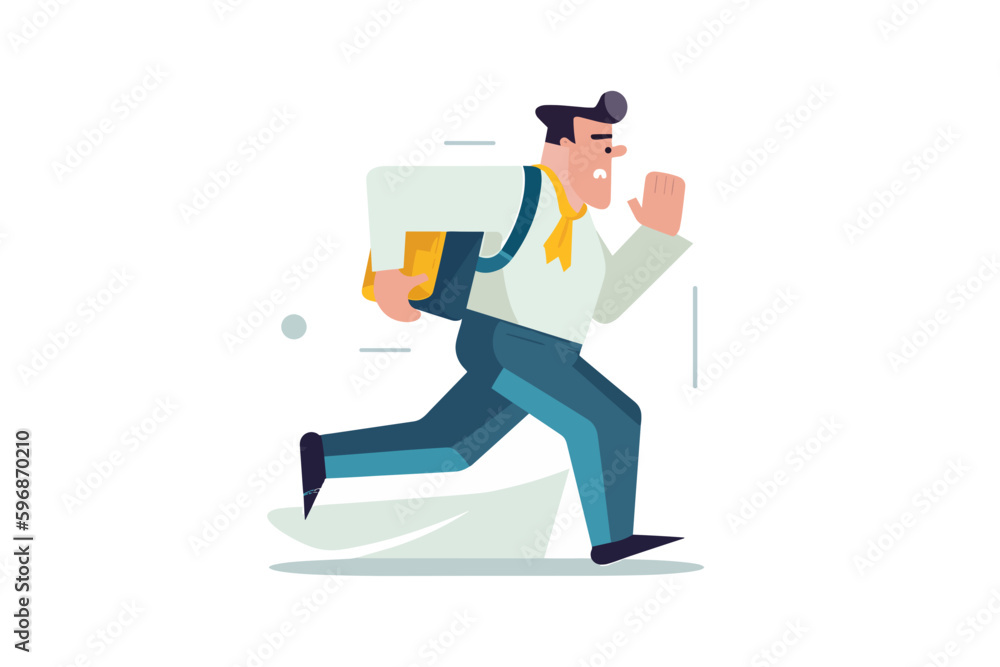 person running person running