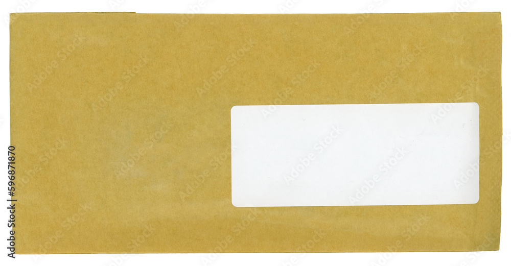 letter envelope blank label transparent PNG