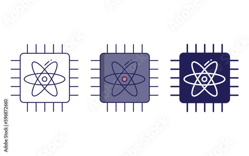 Photonics vector icon