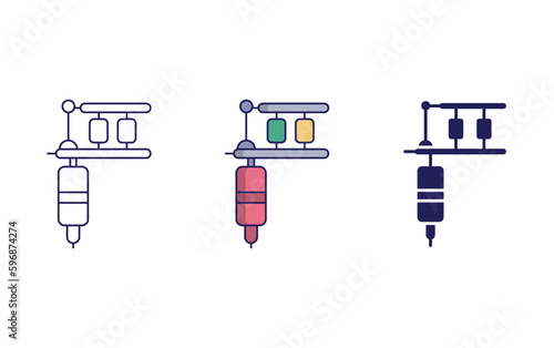 Outline Equipment vector icon