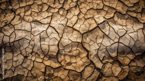 drought cracked earth, generative ai