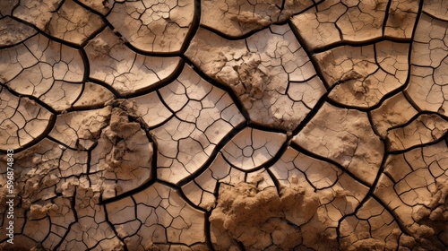 drought cracked earth, generative ai