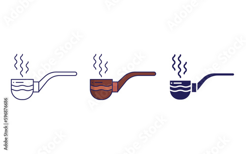 Pipe vector icon