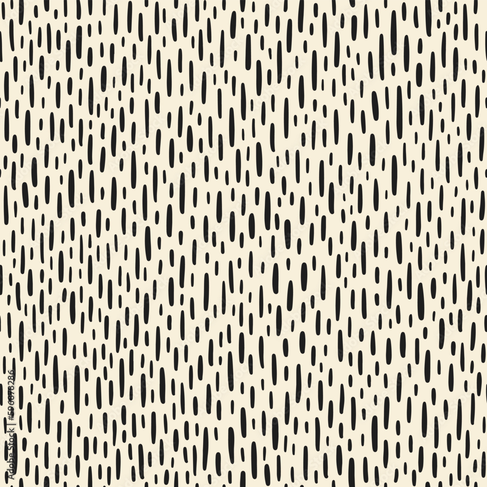 Black and white specks, flecks, dashes, tiny stripes seamless vector