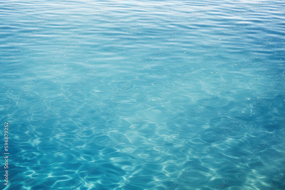 Beautiful light reflections in a crystal clear transparent water surface in a blue hue is a beautiful background image with space for text Beautiful light reflections in a crystal clear transparent water surface in a blue hue is a beautiful background image with space for text