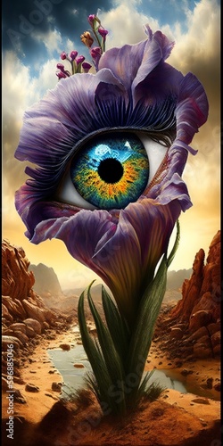 Blume nit Auge generative AI 