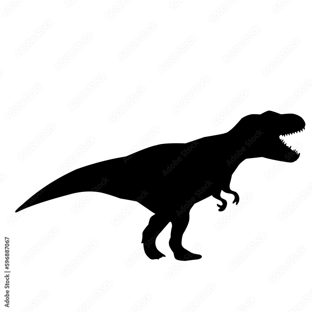 Silhouette Dinosaurus 